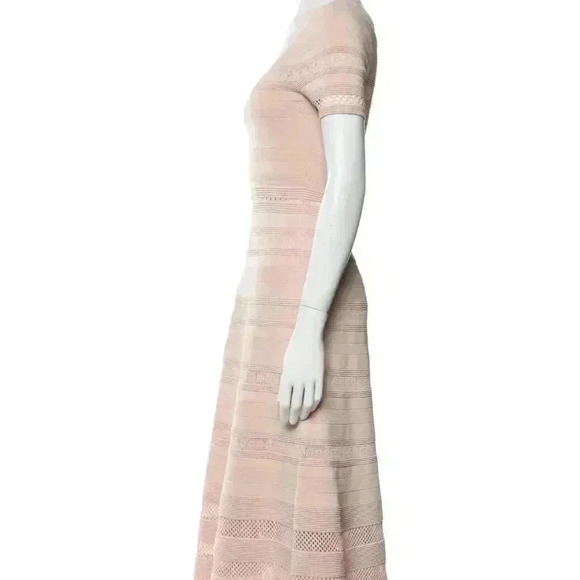 Sandro Paris A-Line mid length knit dress, size 42 or M in USA size. - Picture 4 of 10